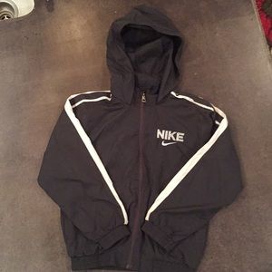 Nike Black Vintage Windbreaker